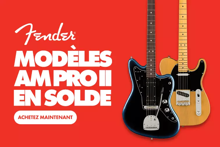 Profitez de rabais sur les modles American Pro II de Fender!